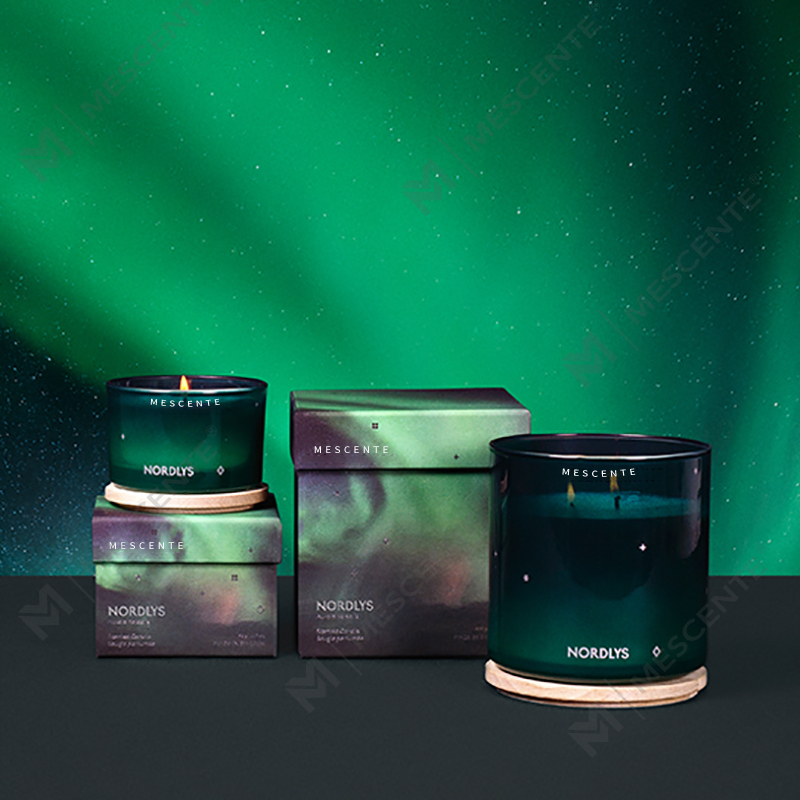 Velas de cera de soja perfumadas decorativas de Natal feitas à mão de luxo M&Scent com caixa de presente