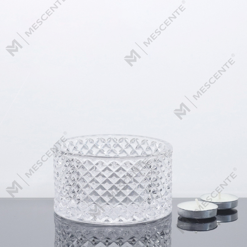 Frascos grandes de vela rosa com 3 pavio M&Scent com tampas a granel, frasco de vela de cerâmica para fabricação de velas