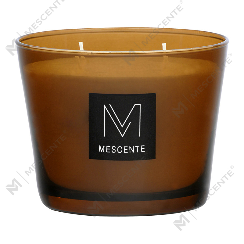 Velas de cera de soja com pavio de madeira para aromaterapia de marca própria de luxo M&Scent, kit para fazer velas faça você mesmo