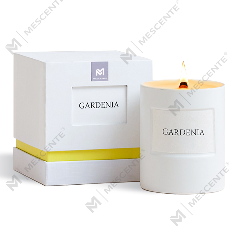 M&Scent atacado personalizado de luxo para casa frascos de vidro com fragrância velas de cera de soja perfumadas