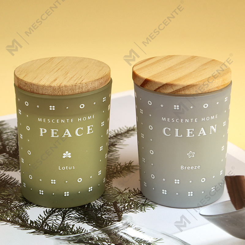 Conjunto de velas perfumadas para aromaterapia com cera de soja doméstica M23352 com 3 pacotes
