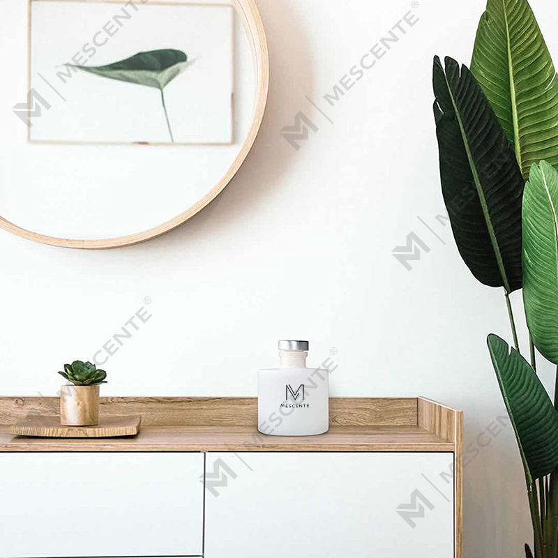 M&Scent Luxo Personalizado Marca Própria Decoração de Outono Aroma Perfumado Velas de Soja Reed Difusor Conjunto de Presente