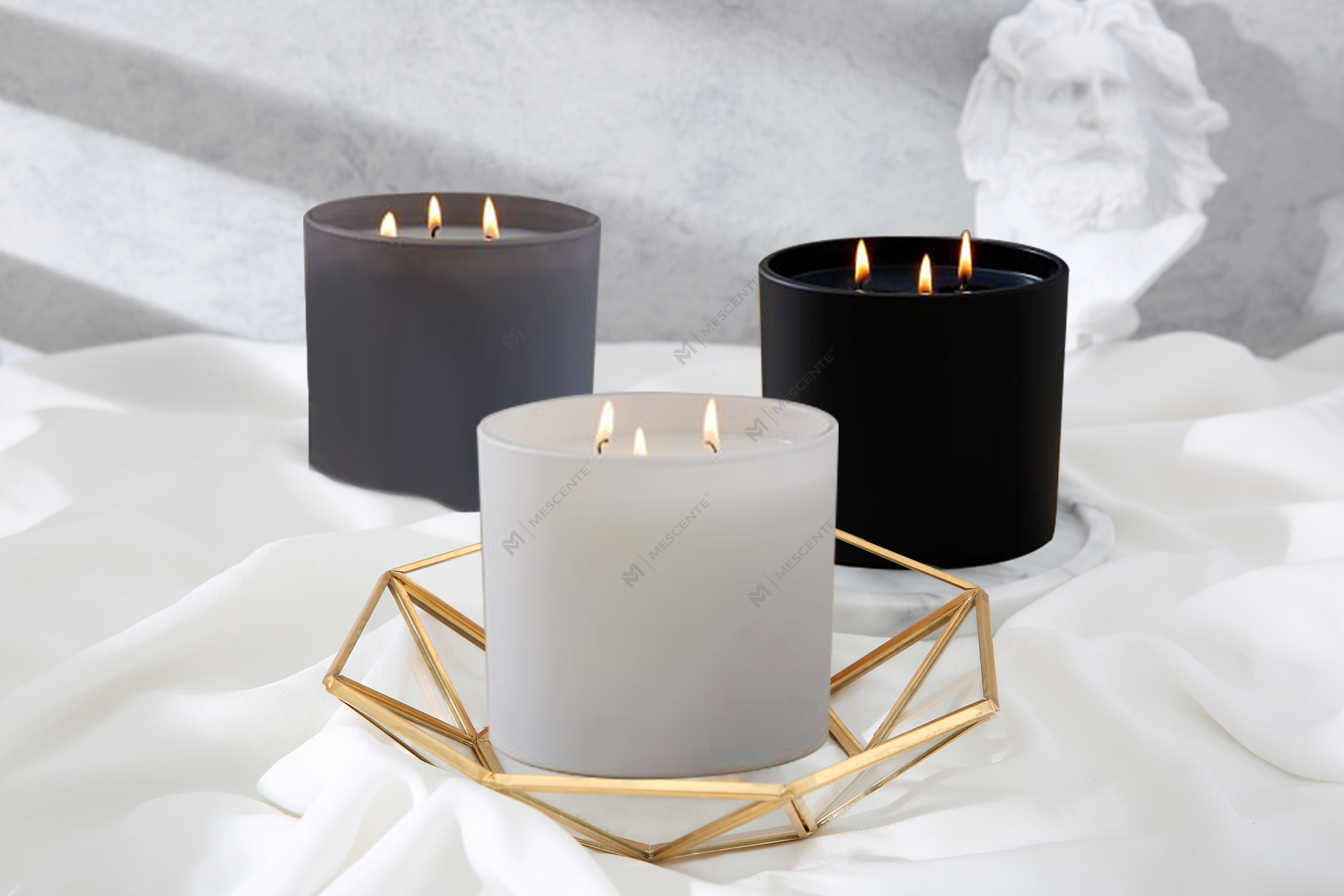 A diferença entre velas de cera de soja e velas de parafina