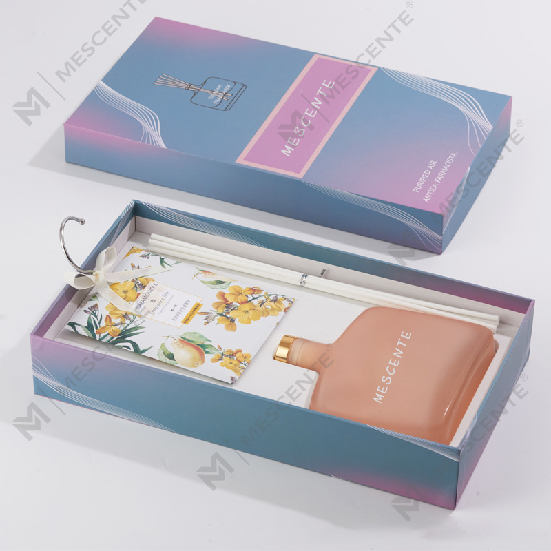 Conjunto de presente difusor de vela e palheta, difusor de palheta de aroma de velas perfumadas