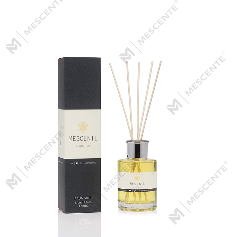 M&Scent Luxury Custom Large Bottle Flower Difusor de palheta líquida de marca própria com caixa de presente