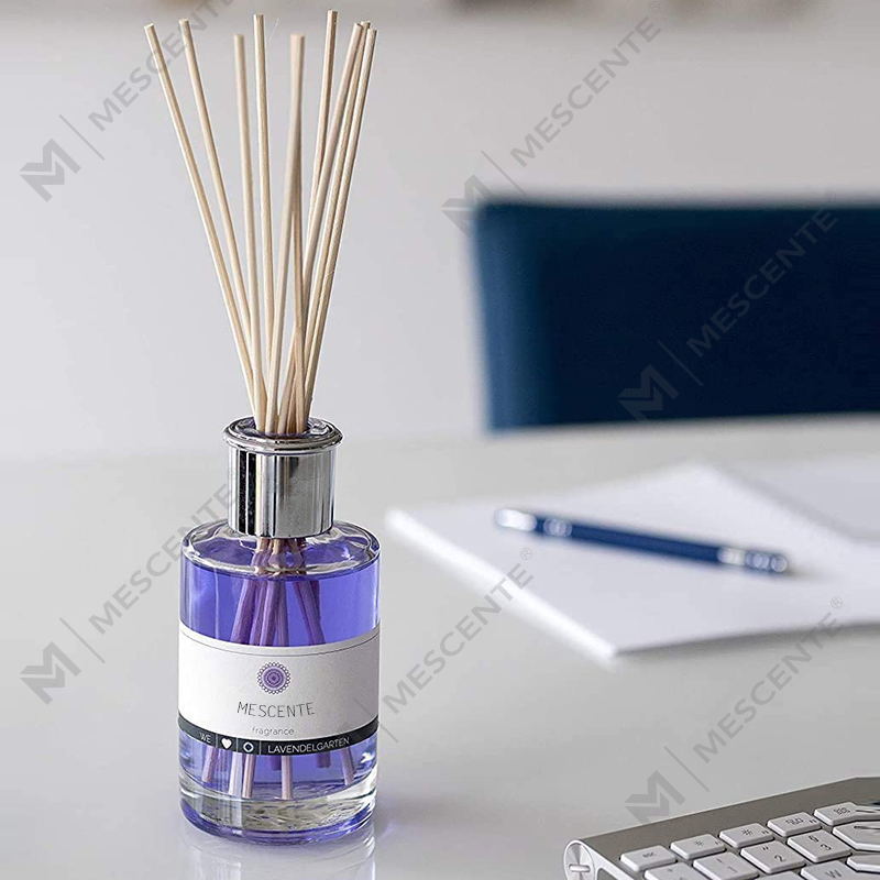 M&Scent Luxury Custom Large Bottle Flower Difusor de palheta líquida de marca própria com caixa de presente