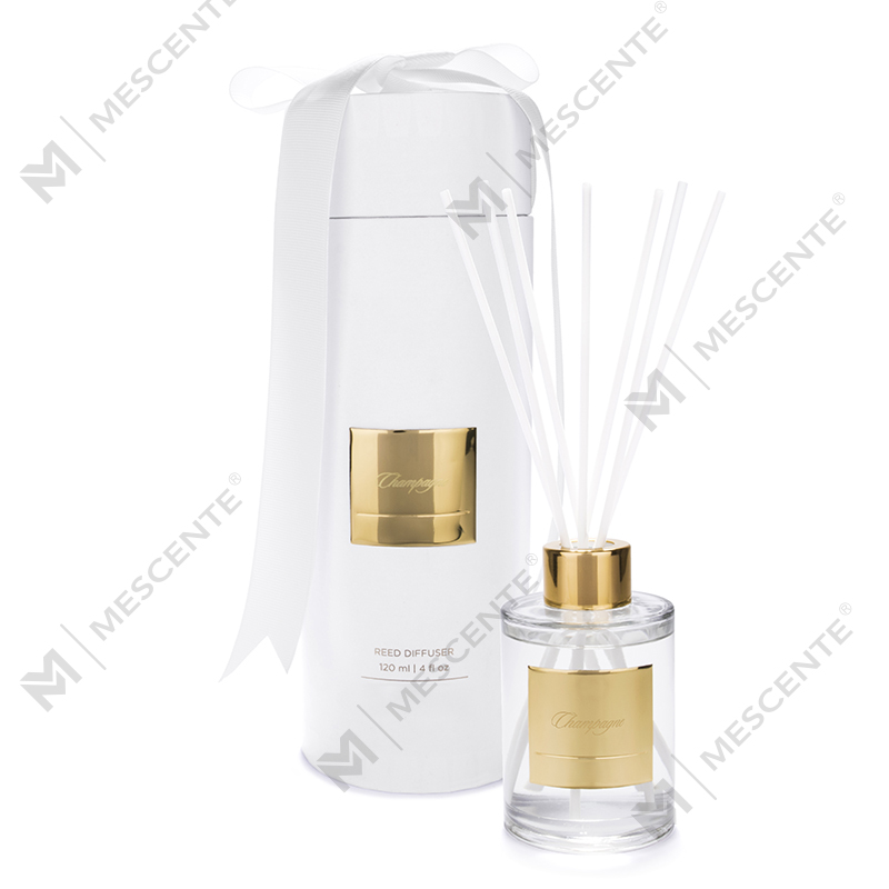 Difusor de palheta de garrafa âmbar de chá verde moderno M&Scent com rolhaA29261-1