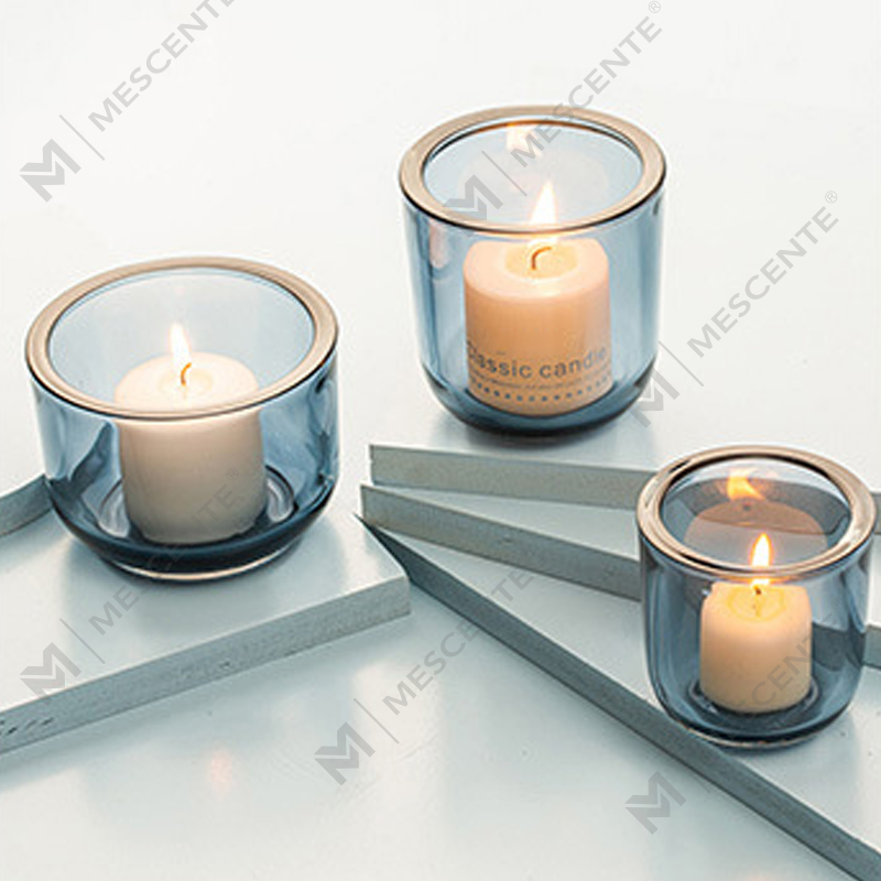Copo de cristal decorativo M&Scent Deluxe, castiçal a granel