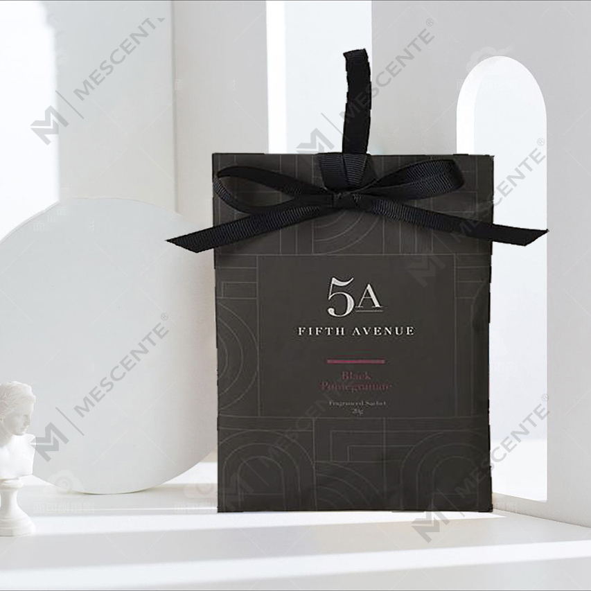 Sacos de sachê suspensos perfumados para gaveta e armário, sacos de papel para aromaterapia
