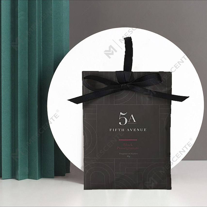 Sacos de sachê suspensos perfumados para gaveta e armário, sacos de papel para aromaterapia