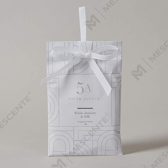 Sacos de sachê suspensos perfumados para gaveta e armário, sacos de papel para aromaterapia