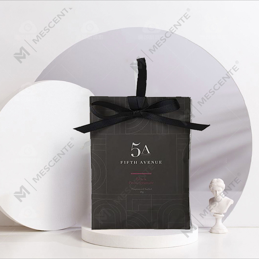 Sacos de sachê suspensos perfumados para gaveta e armário, sacos de papel para aromaterapia