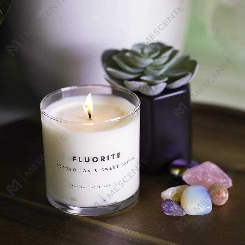 M&Scente novas ideias de produtos artesanato com infusão de cristal curativo velas perfumadas de cera de soja