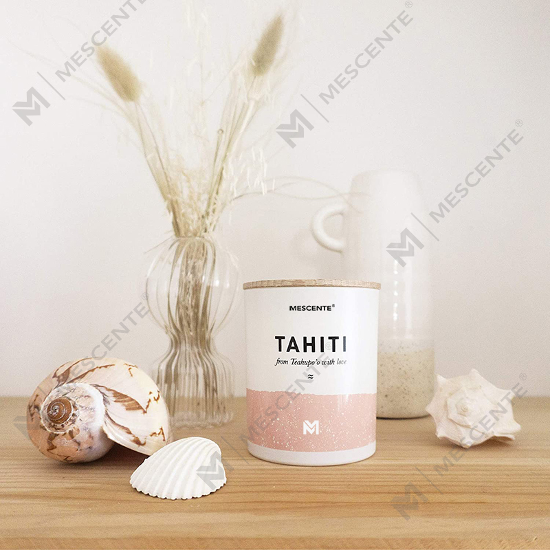 M&Scent Atacado Barato Luxo Marca Própria Decorativa Flor Perfumada Pilar de Cera de Soja Conjunto de Velas para Presente