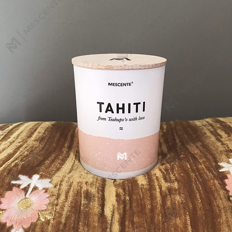 M&Scent Atacado Barato Luxo Marca Própria Decorativa Flor Perfumada Pilar de Cera de Soja Conjunto de Velas para Presente