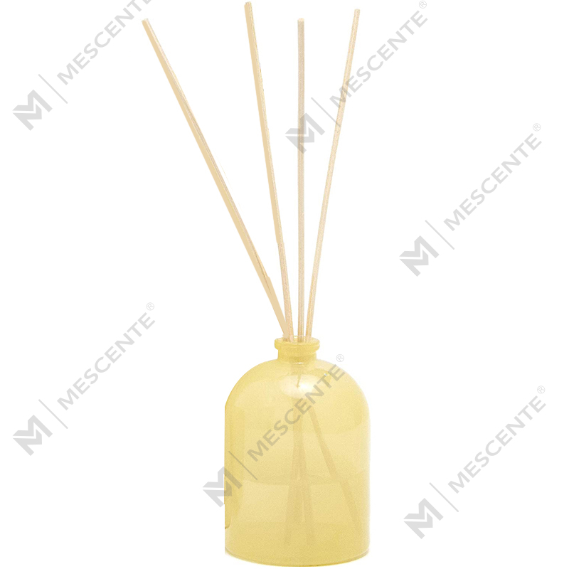 M&Scent Luxury Custom Large Rose Gold Garrafa de vidro Flor Difusor de palheta líquida de marca própria com caixa de presente