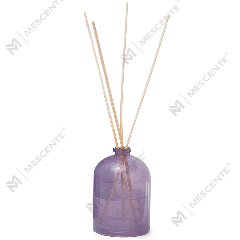M&Scent Luxury Custom Large Rose Gold Garrafa de vidro Flor Difusor de palheta líquida de marca própria com caixa de presente