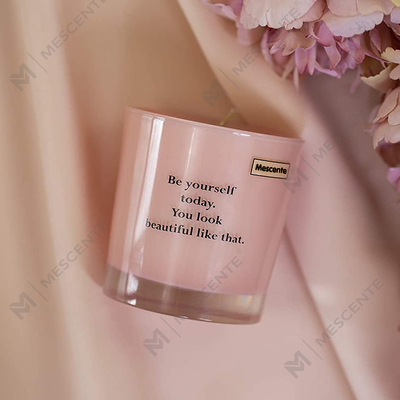 M&Scent atacado de marca própria em potes de luxo velas de cera de soja