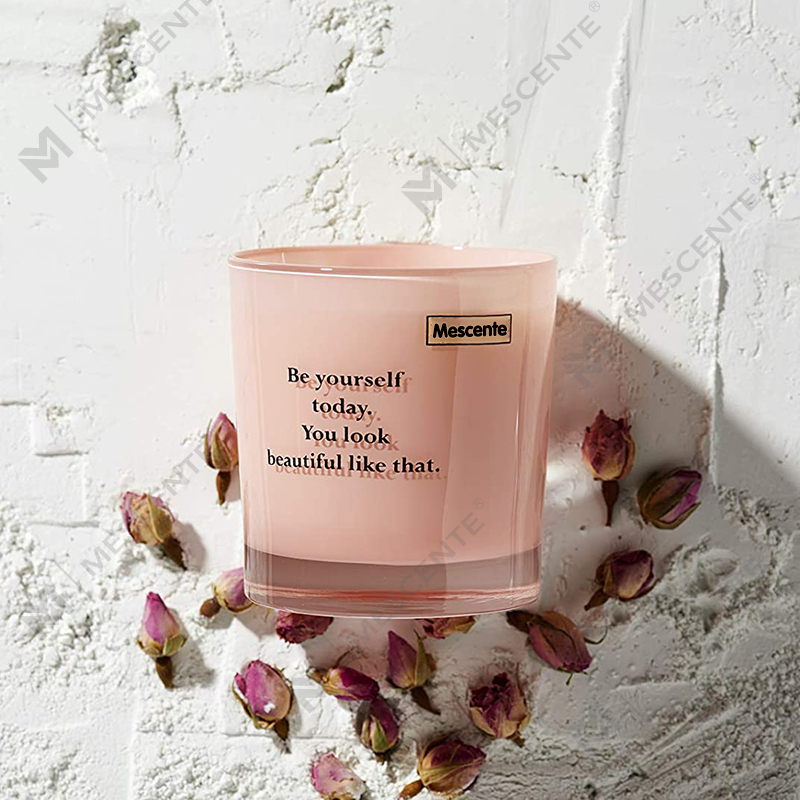 M&Scent atacado de marca própria em potes de luxo velas de cera de soja