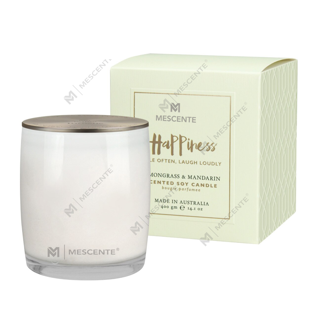 M&Scent Grande garrafa de vidro Home Essentials Aroma Reed Difusor Gift Set com palitos de rattan