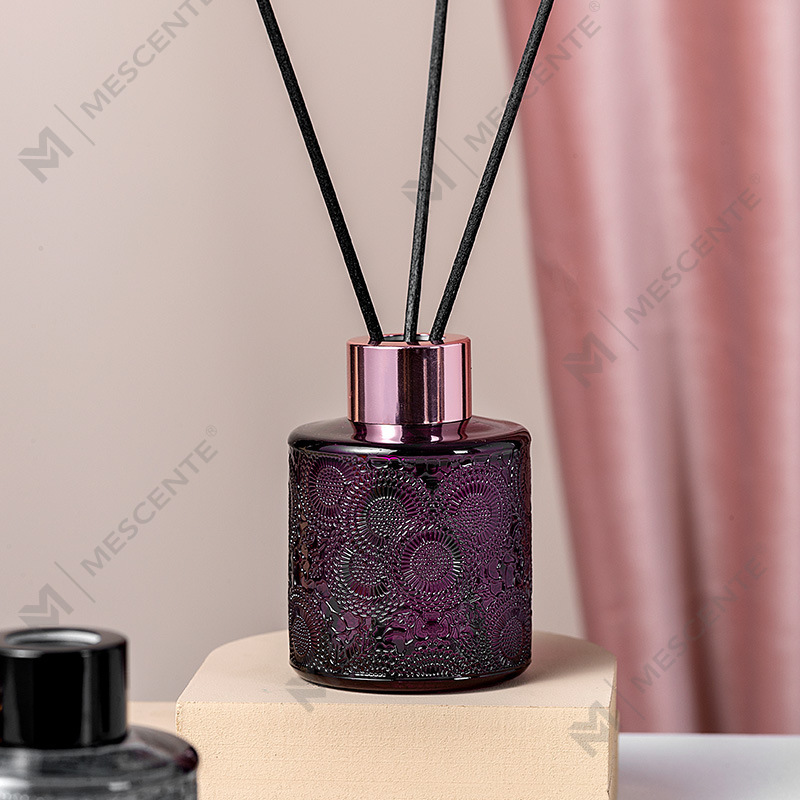 Frasco difusor de palheta de marca própria M&Scent com caixa de presente, difusor de palheta luxuoso