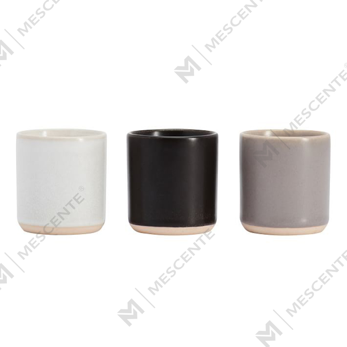 Conjunto de presente de vela perfumada de cerâmica de luxo de marca própria personalizada A29218-valores