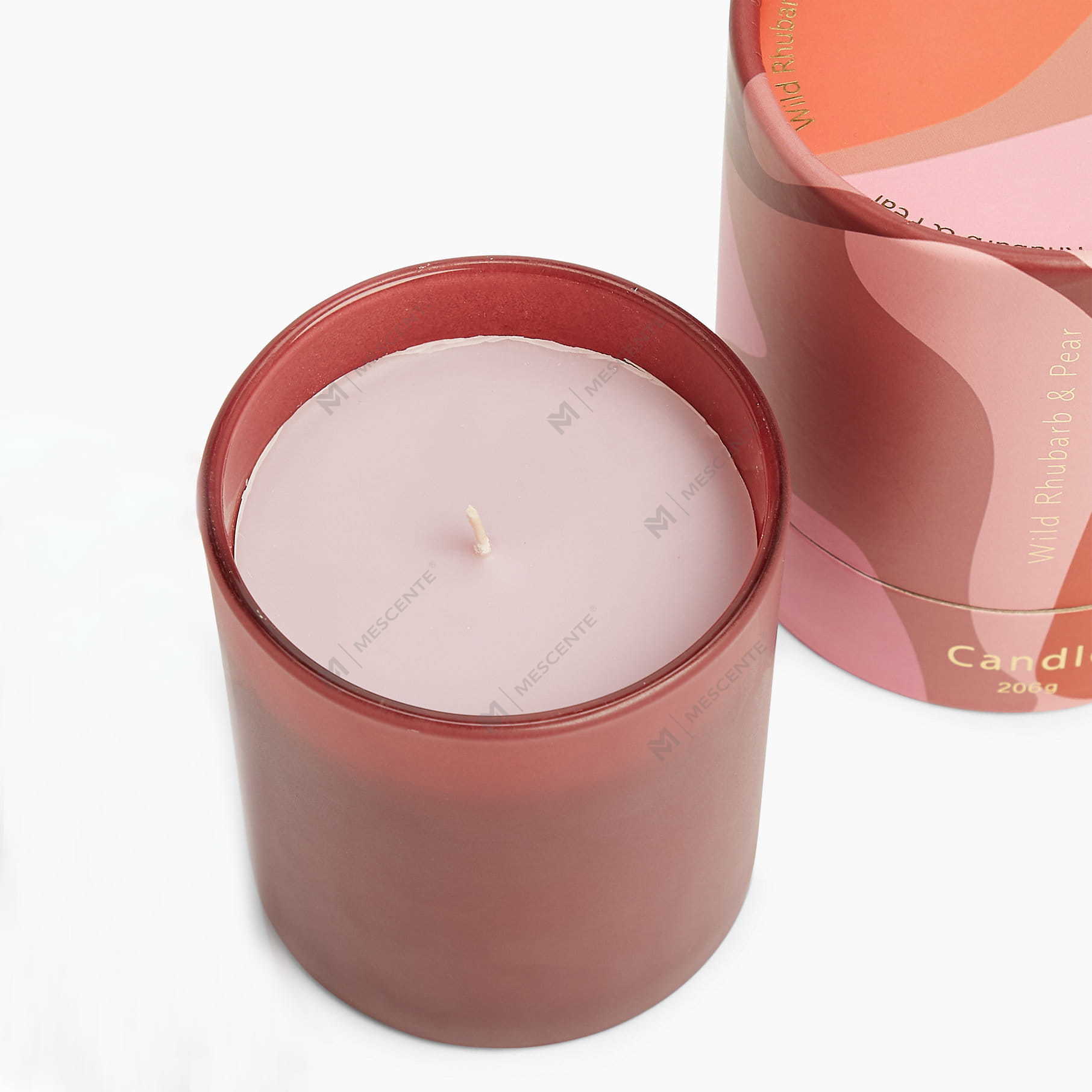 Vela de cera de soja perfumada de marca própria com logotipo personalizado M&Scent A29263-objetos de valor