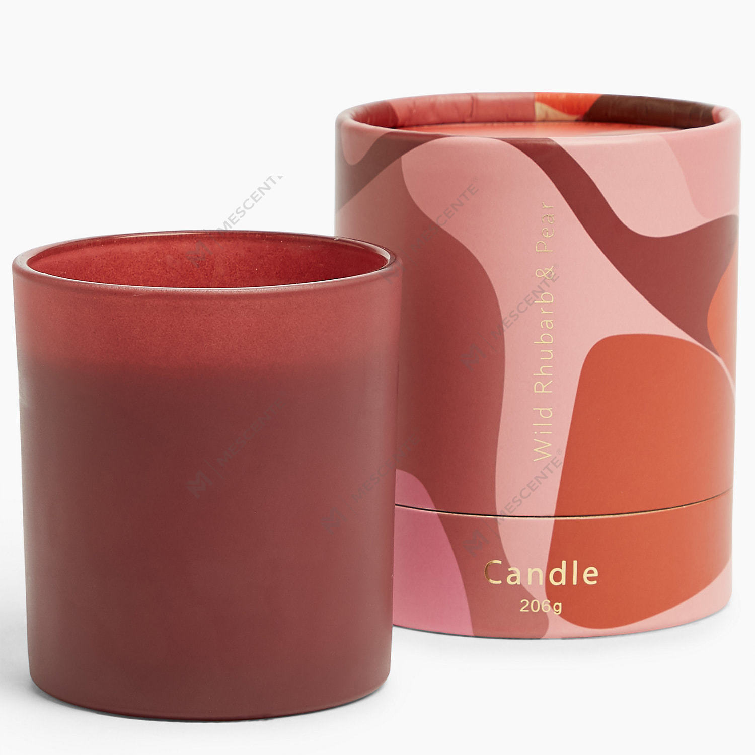 Vela de cera de soja perfumada de marca própria com logotipo personalizado M&Scent A29263-objetos de valor