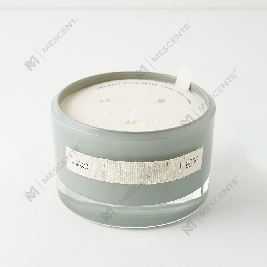 Frascos de velas de soja perfumadas de marca própria de luxo M&Scent atacado A29272
