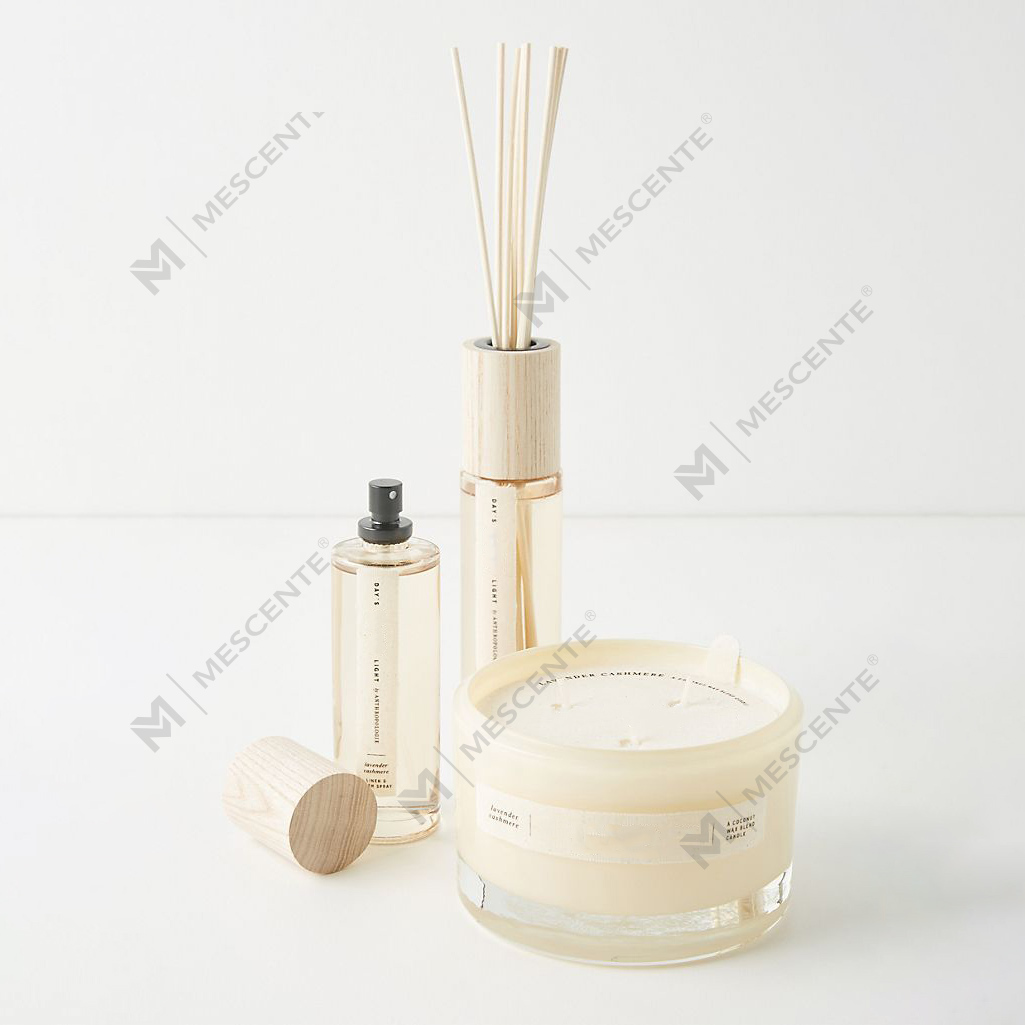 Frascos de velas de soja perfumadas de marca própria de luxo M&Scent atacado A29272