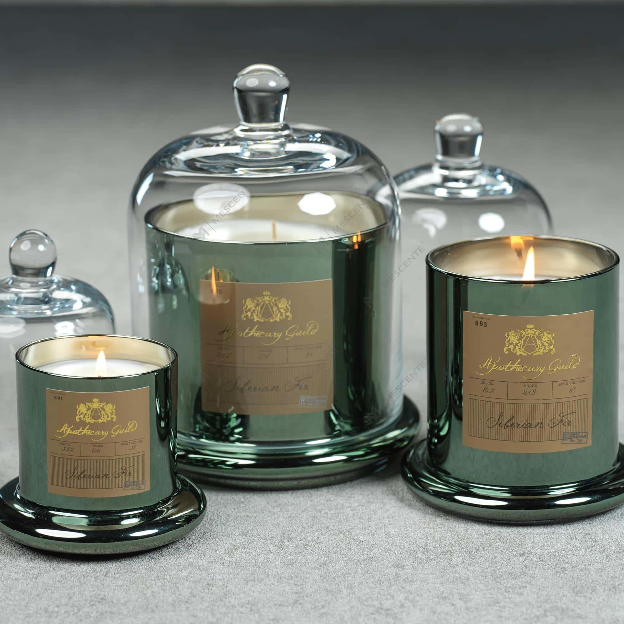 M&Scent Decorativo Romântico Casamento Sino Jar Tampa De Cúpula De Vidro Vela Perfumada A29275