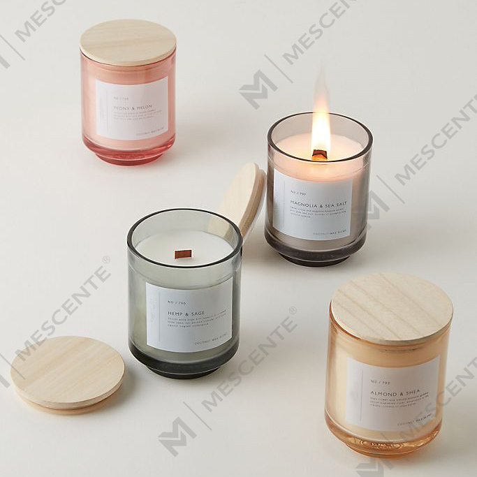 Velas de cera de soja perfumadas de luxo por atacado M&Scent A29276