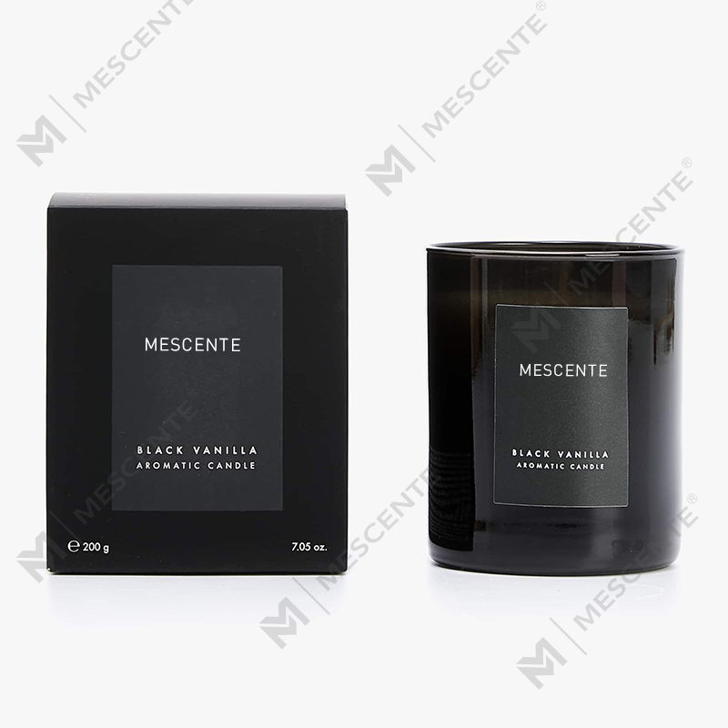 Velas perfumadas de aromaterapia de cristal de marca própria de luxo Mescente