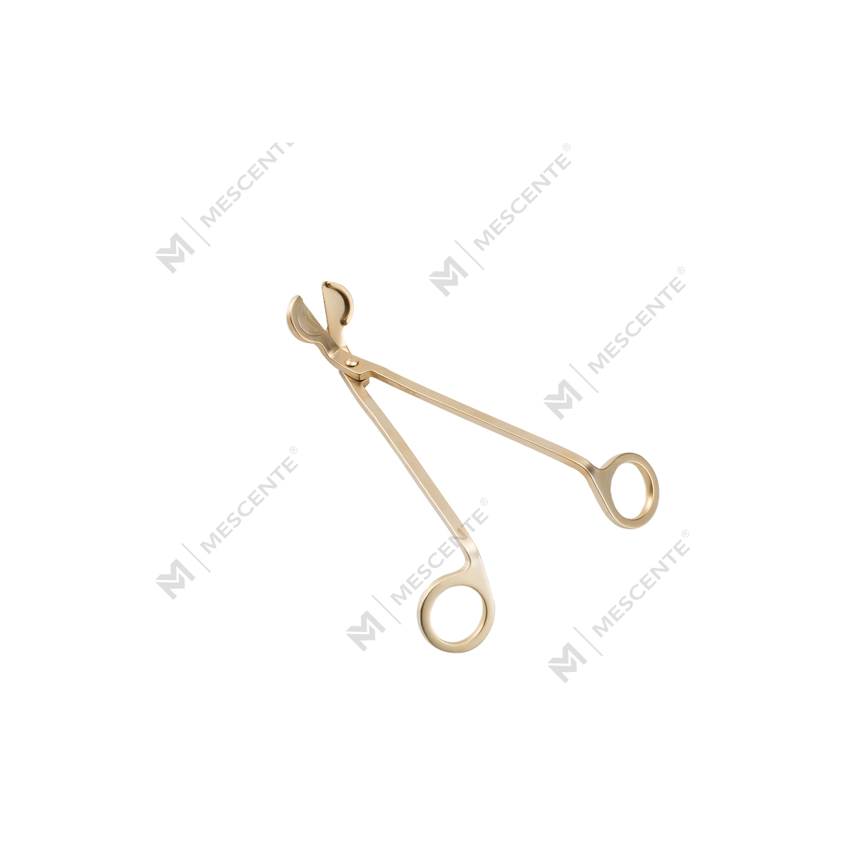 Conjunto Mescente Gold Candle Wick Snuffer com caixa de presente A991330-1