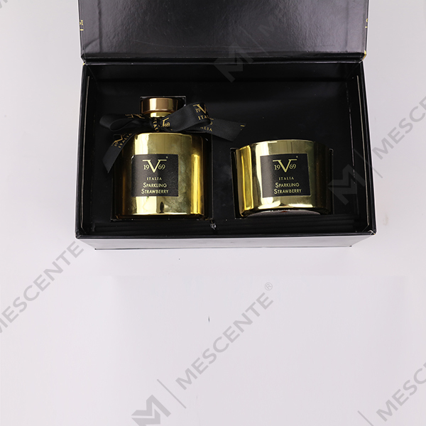 M&Scent Home Fragrance Reed Diffuser Gift Set com vela perfumada A29260-2