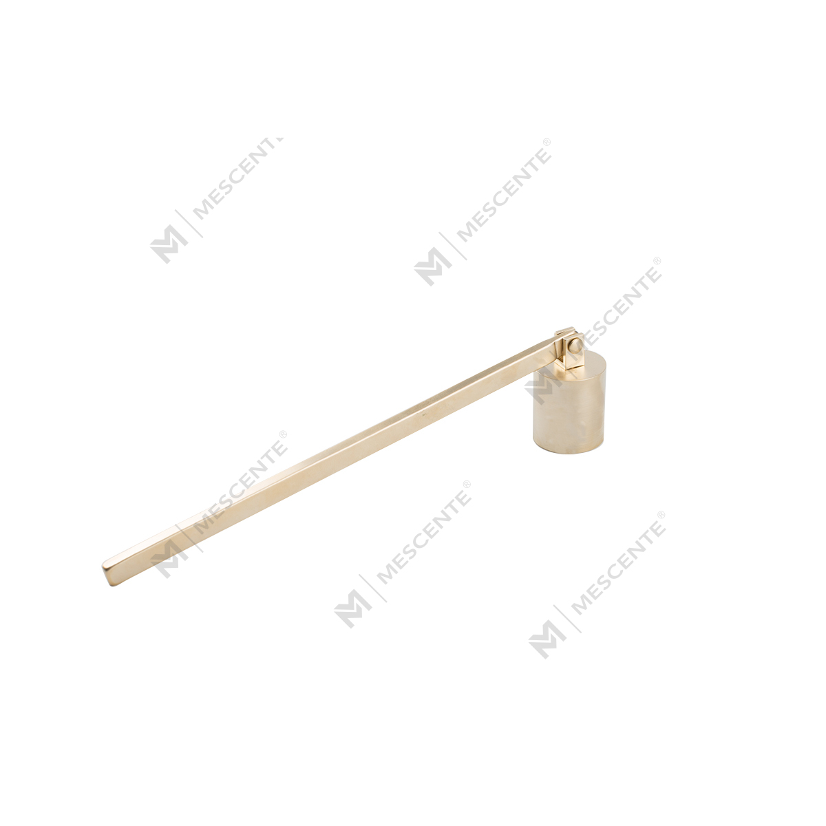 Conjunto Mescente Gold Candle Wick Snuffer com caixa de presente A991330-1