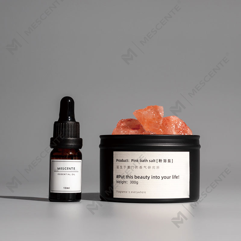 Pedra perfumada perfumada do incenso do óleo essencial no frasco de vidro transparente com passagem natural do óleo essencial A29200-Export