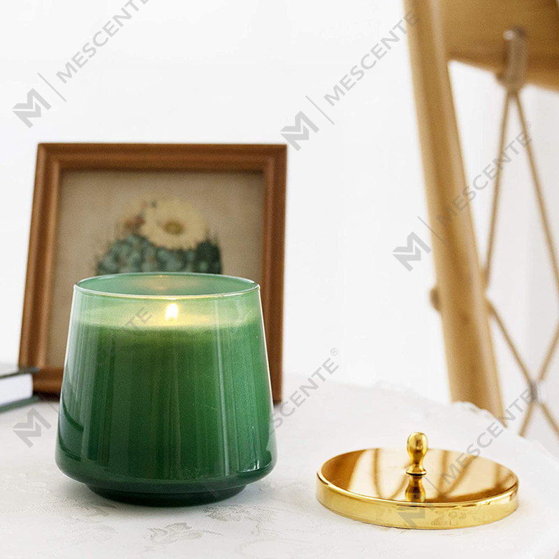 Vela de soja perfumada para livro de aromaterapia 100% natural M&Scent para casa, velas grandes perfumadas