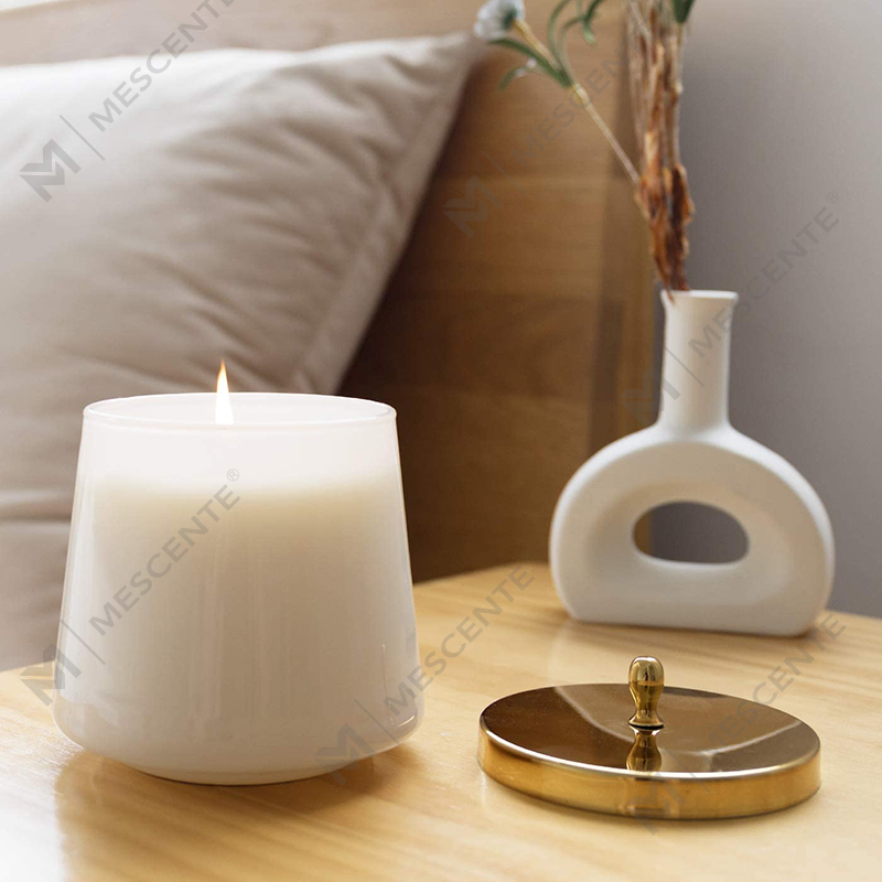 Vela de soja perfumada para livro de aromaterapia 100% natural M&Scent para casa, velas grandes perfumadas