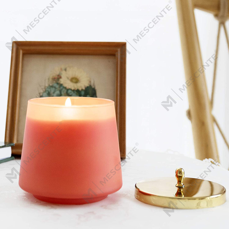Vela de soja perfumada para livro de aromaterapia 100% natural M&Scent para casa, velas grandes perfumadas