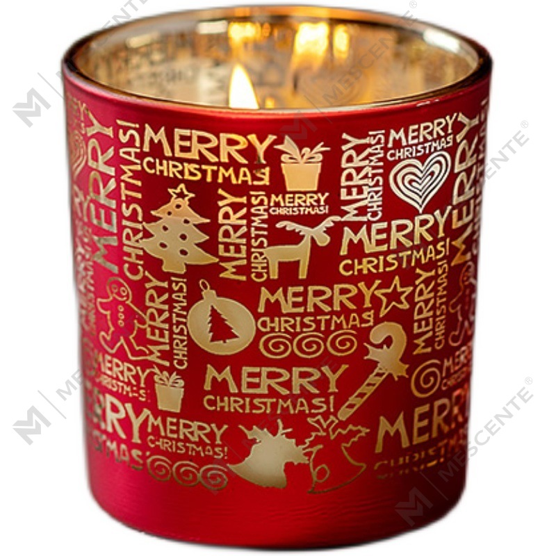 M&Scent Holiday Fragrance Christmas Smokeless Starry Sky Cup Presente de vela perfumada com mão