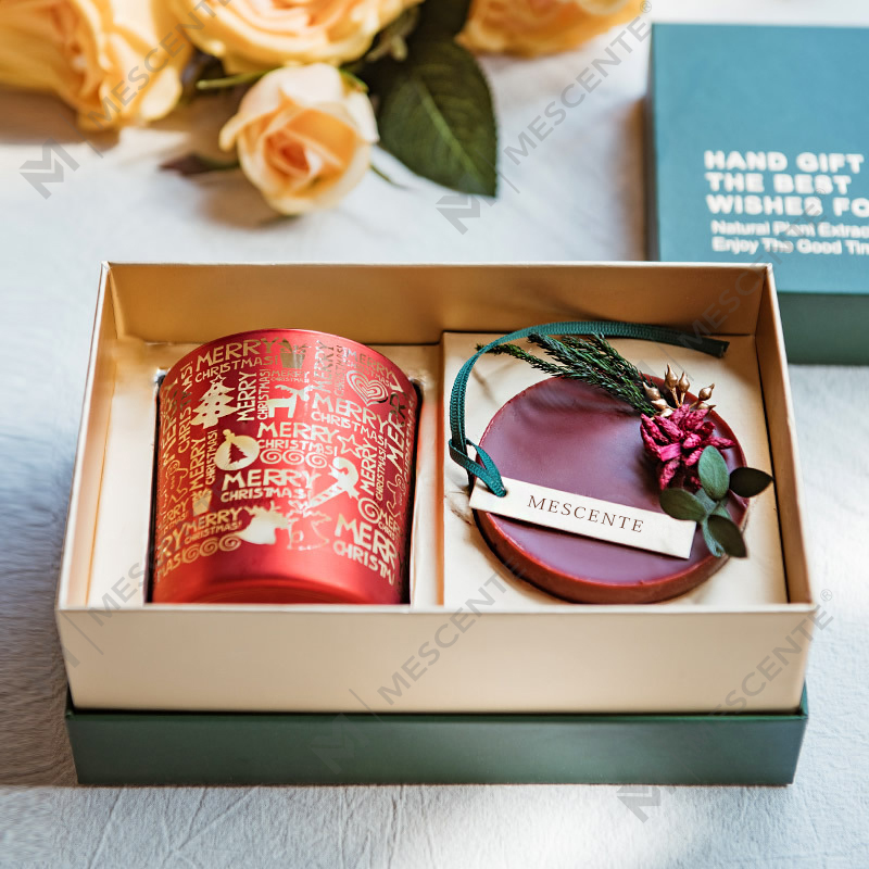 M&Scent Holiday Fragrance Christmas Smokeless Starry Sky Cup Presente de vela perfumada com mão