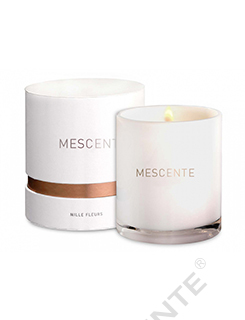 Vela perfumada com pavio de vidro fosco de luxo personalizado da M&S cent 100 horas, velas perfumadas de marca própria
