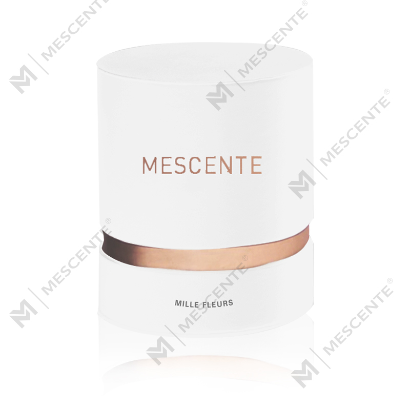 Vela perfumada com pavio de vidro fosco de luxo personalizado da M&S cent 100 horas, velas perfumadas de marca própria