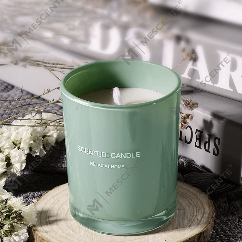 M&Scent Difusor de palheta de óleo perfumado de manjericão e limão e conjunto de velas perfumadas com palitos para casa