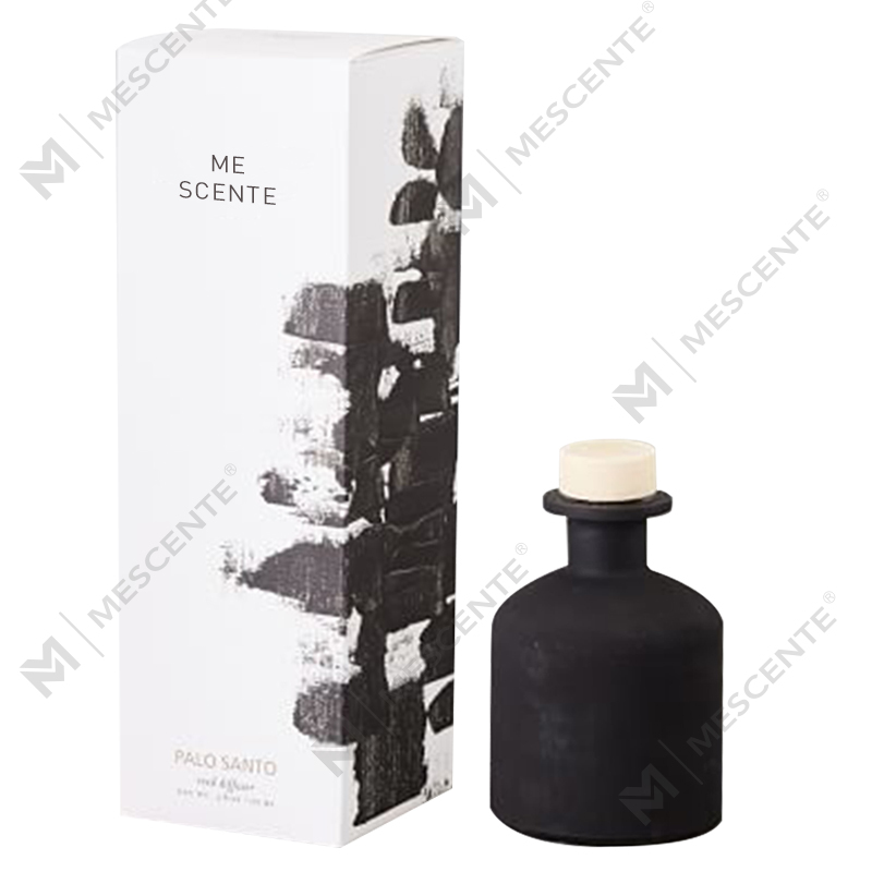Mescente Luxury 180ml personalizou o difusor Reed do óleo essencial da garrafa de vidro para hotéis