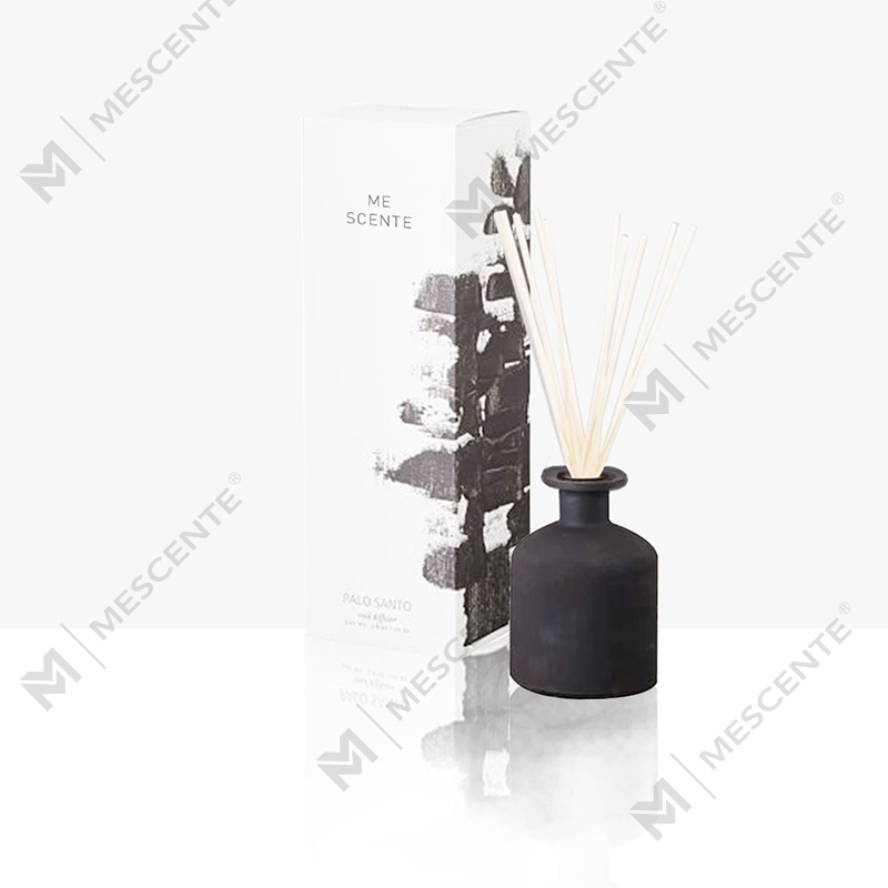 Mescente Luxury 180ml personalizou o difusor Reed do óleo essencial da garrafa de vidro para hotéis