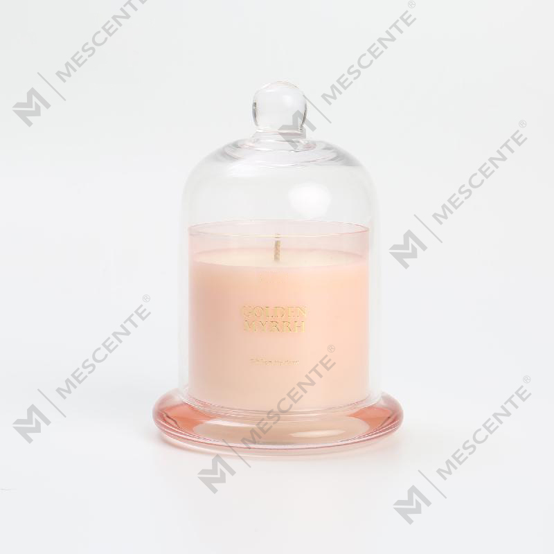 Caixas de luxo com logotipo personalizado M&Scent cera 100% natural mini presente de vela para casa