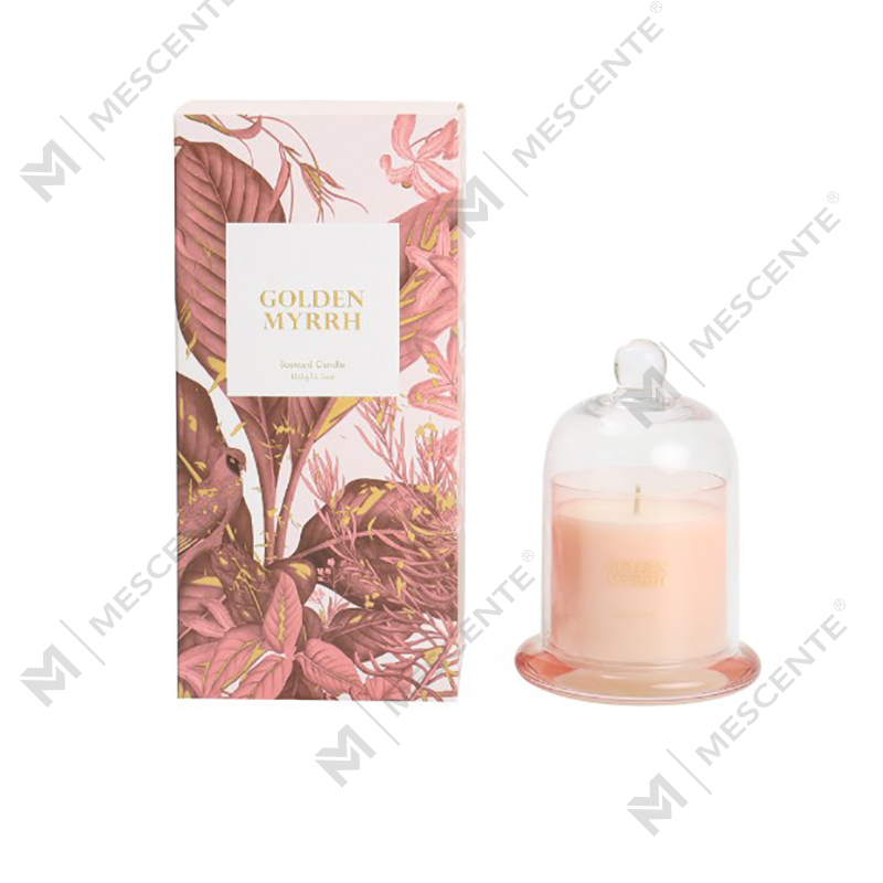 Caixas de luxo com logotipo personalizado M&Scent cera 100% natural mini presente de vela para casa