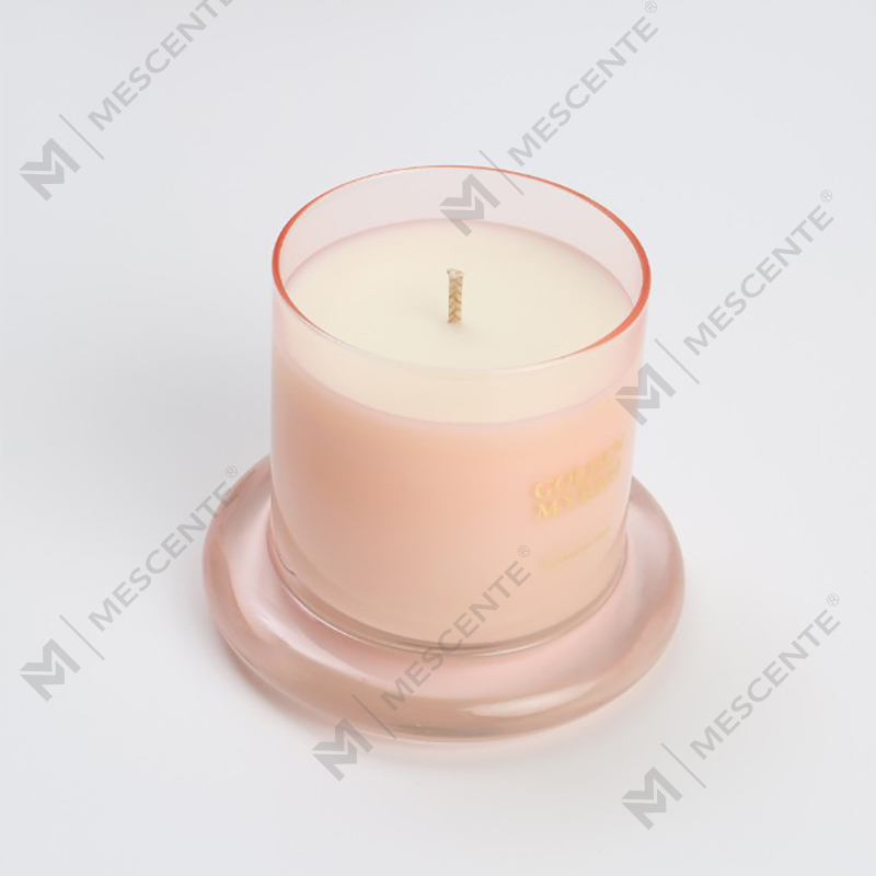 Caixas de luxo com logotipo personalizado M&Scent cera 100% natural mini presente de vela para casa